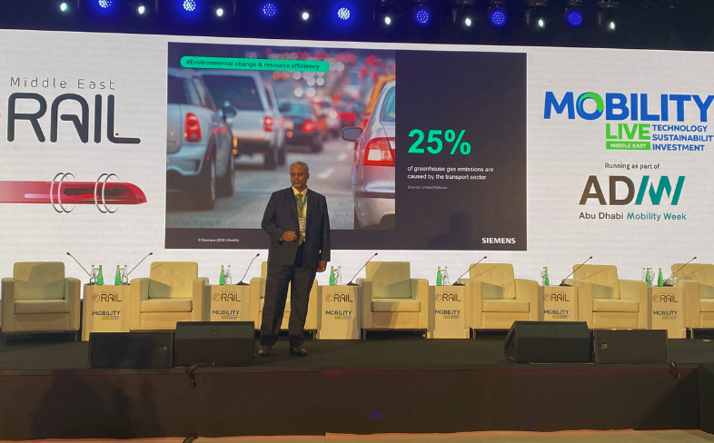 Ayman Ashour, CEO of Siemens Mobility Turnkey MEA.