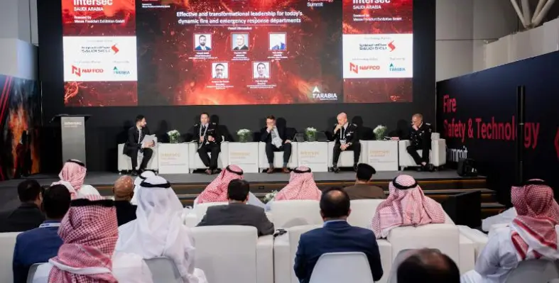 Panel session at Intersec last year. 