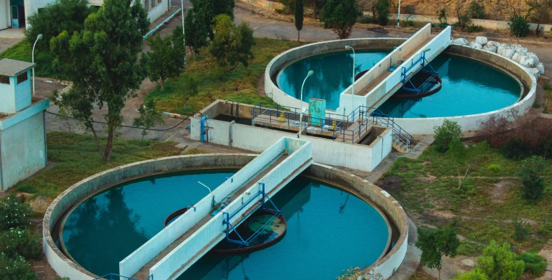 A_wastewater_treatment_plant