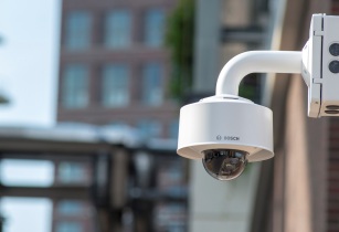 The Flexidome IP starlight 8000i fixed dome cameras are suitable for indoor and outdoor areas. (Image Source: Bosch)