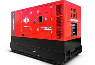 The HRFW-250 T5 is the first model of a new range of quieter generator sets for the rental sector. (Image source: HIMOINSA)