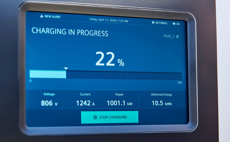 Prototype Megawatt Charging System [MCS] from Siemens successfully delivered a 1MW charge.