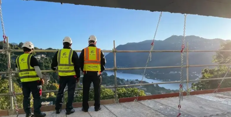 FlyDeck deployment in Lake Como, Italy