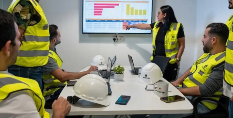 VerifyTime is built on WakeCap's sensor technology hardware and data analytics software.